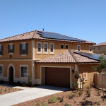 Solar Power Installation on New Homes in California